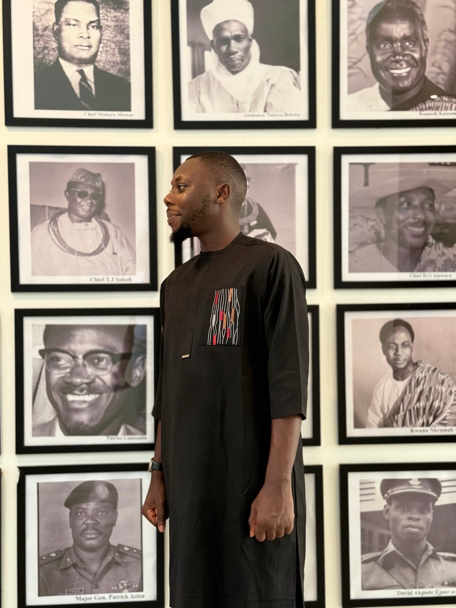 Smith Abiodun Osagie, side profile